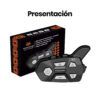 Intercomunicador para Motociclista Multigrupo Fox R9